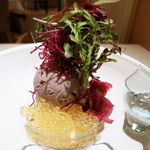 レストランエール - 野菜のパフェ