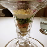 レストランエール - 野菜のパフェ