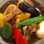 酔月亭 - とっても具沢山なスープカレーです！
