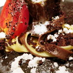 レストランエール - 山形牛のすじ肉の煮込み 自家製手打ちタリアテッレ、カカオ、フランス料理との相性