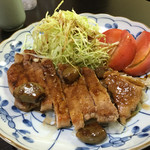 どんまい - 2015.10. にんにく入りトンテキでパワー