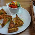 カフェ ランデヴー - ベジタブルキッシュ