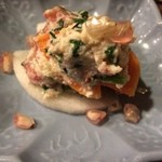 たべごと屋のらぼう - すだちと柿、無花果の白和え