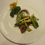 中国料理 豪華 - 三陸産エゾ鮑の炒め　磯の香り風味