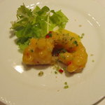 中国料理 豪華 - 大正海老のマヨネーズ和えガーリックパウダーかけ