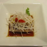 中国料理 豪華 - 甘鯛のライスペーパー包み蒸し