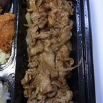 オリジン弁当 - 焼肉の部分です。