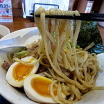 煮干中華 あさり - 煮干の油そば￥700円