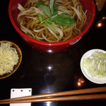 そば屋 案山棒 - 新蕎麦でかけ(>_<)