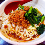 めだかタンタン - 汁なし担々麺を再度頼む！【2015年10月13日　来店時に撮影】