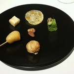 ル・タン・ペルデュ - アミューズ、あら、おっさんにお似合いで可愛らしいこと・・・（爆）