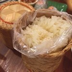 アムリタ食堂 - もち米。