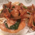 麺飯食堂 なかじま - 今週の限定麺『担々麺とミニ焼肉丼のセット』(830円)