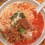 麺飯食堂 なかじま - 今週の限定麺『担々麺とミニ焼肉丼のセット』(辛め)(830円)