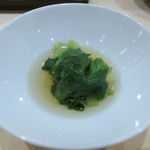 鮨竹 - 三つ葉のお浸し