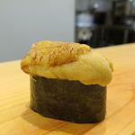 鮨竹 - 雲丹（馬糞＋ムラサキ）