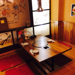 カンガンスルレ - 奥のお座敷