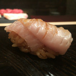 鮨 とかみ - 2015/10_ホシガレイのエンガワ