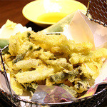 Nozawana pickled Tempura