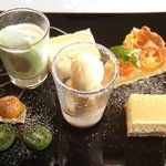 レ・スリジェ - （08/4ランチ4000円）デザート