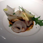 キハチ - 仔牛ロース肉のスモークチーズのせ