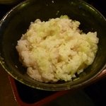 い草製麺所 - 麦とろろ御飯