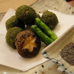 割烹 やました - 小芋磯辺揚げ