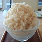 おちゃのこ - ほうじ茶ラテ氷