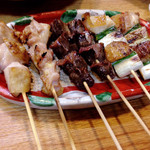 小蔵 - 鶏モモ、砂肝、ねぎま。