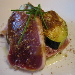 リストランテ ラ・バリック トウキョウ - 炙りの旨みとさっぱり感。そして、濃厚なソースの余韻が残ります。