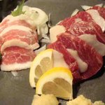 博多鉄鍋 弐の四 - 馬刺盛り