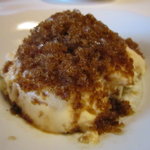 リストランテ ラ・バリック トウキョウ - コーヒーシャーベットが、かかっています