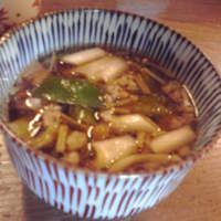 巽蕎麦 志ま平 - 鴨汁せいろ(1200円)