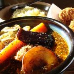 アジアンスープカリー べす - 牡蠣＋ラム