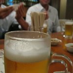 ホルモン焼き専門店 マツチヨ - まずはビールっしょ！