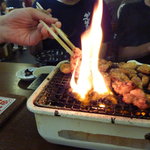 前島食堂 - ちょっと燃えすぎ（汗
