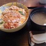 萬幹堂食堂 - カツ丼