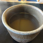 手打 神代そば - そば湯