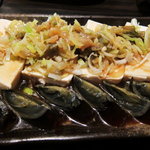 Kushiyaki Ba Waga Ya - 中華豆腐ピータン添え