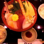 Kaisen Shokuya Fukuichimaru - 海鮮丼ランチ　(1480円）　