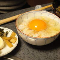 八起庵 丸太町本店 - 玉子かけご飯