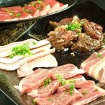 焼肉や漫遊亭  - お得な自慢の盛合わせ