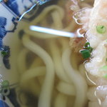 釜揚げうどん 岩見 - 出汁のアップ