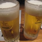 北○ すすきの店 - クラシック樽生￥４８０