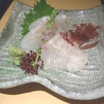 Kyousui Shin - 活ひらめ造り：1200円