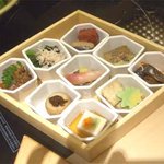 京すいしん - 京のおばんざい盛り合せ：1250円