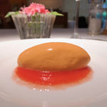 コート ドール - 赤ピーマンのムース