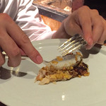 アカ - シェフ自ら取り分けて頂けます