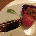 焼肉 矢澤 - ハチノスと彩り野菜のトマト煮