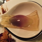 焼肉 矢澤 - 茗荷の浅漬けラビオリ仕立て